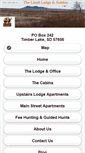 Mobile Screenshot of limitlodge.com